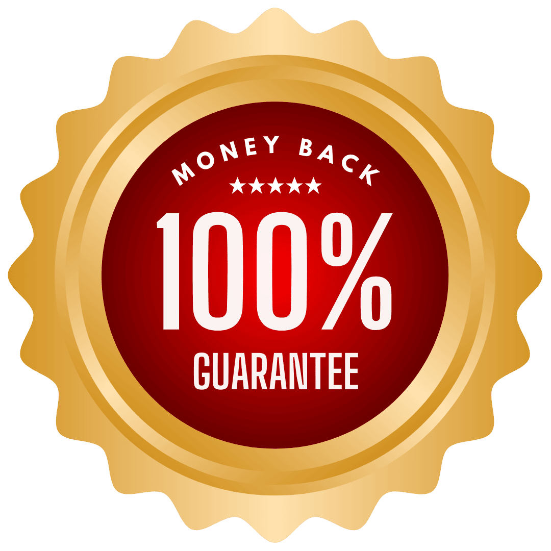 Worry-free, 100% Guarantee