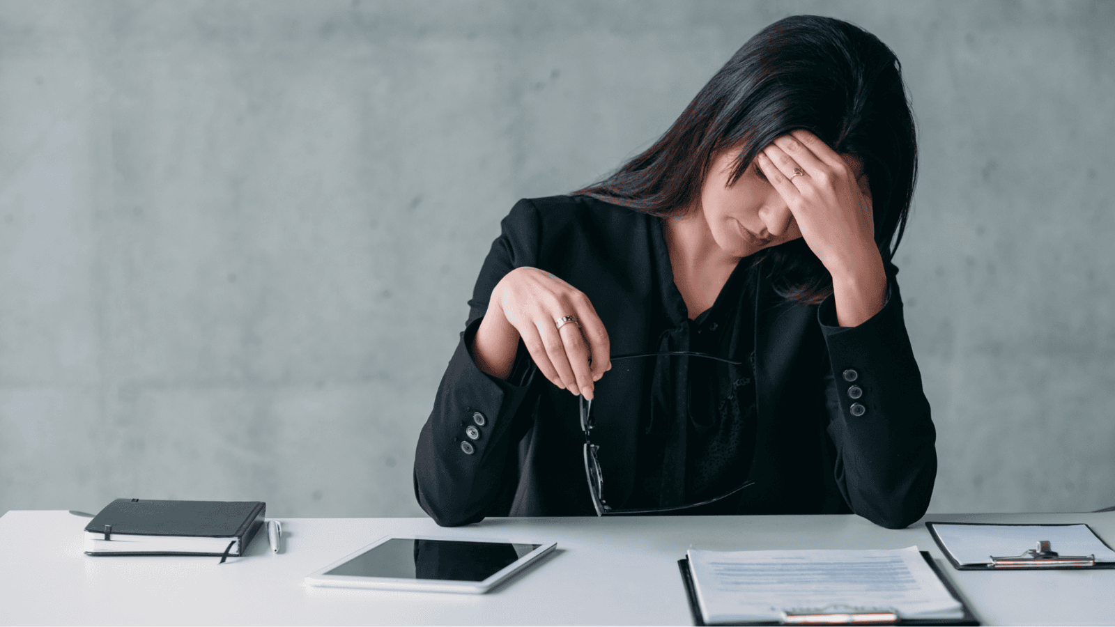 Image of owner under pressure