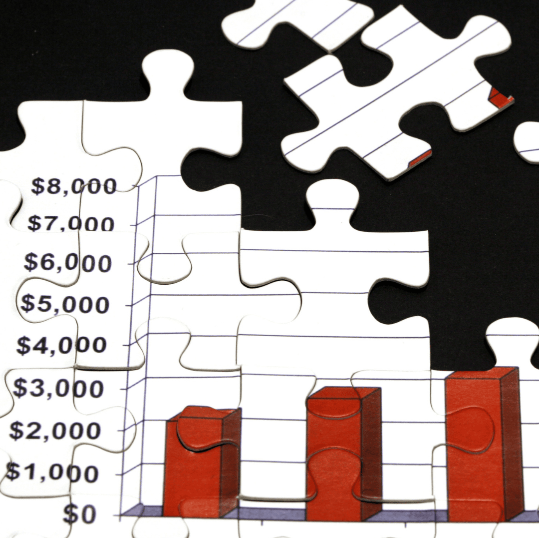 Graph of Numbers in a Puzzle